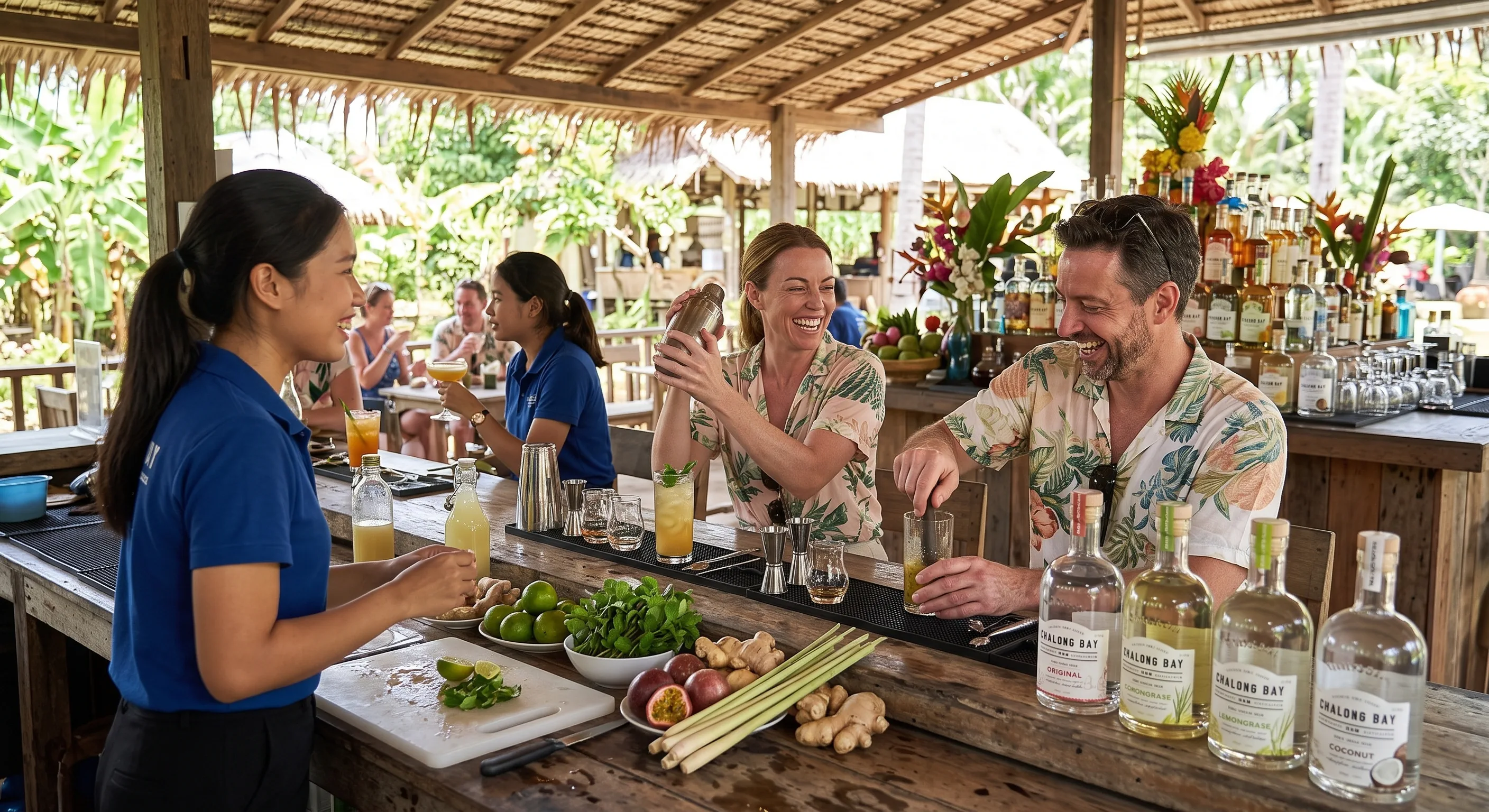 Chalong Bay Rum distillery tour